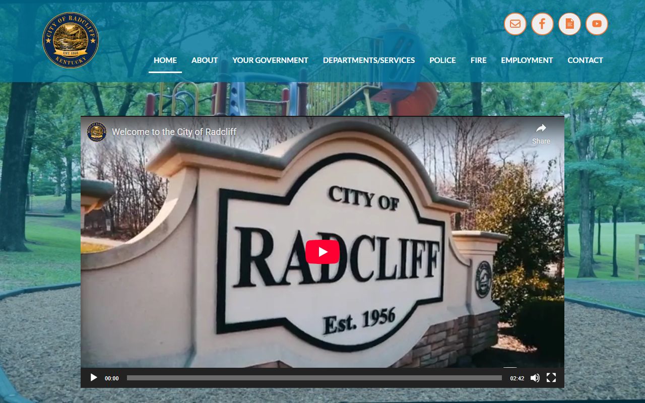 Radcliff Background Check city hall building