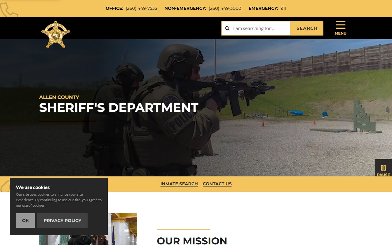 Allen County Background Check sheriff office records