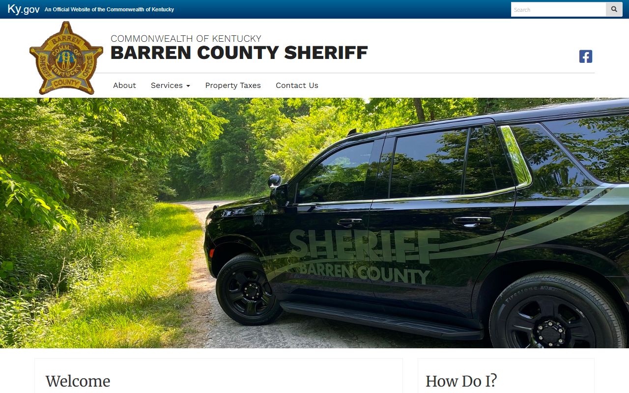 Barren County Background Check sheriff office in Glasgow Kentucky