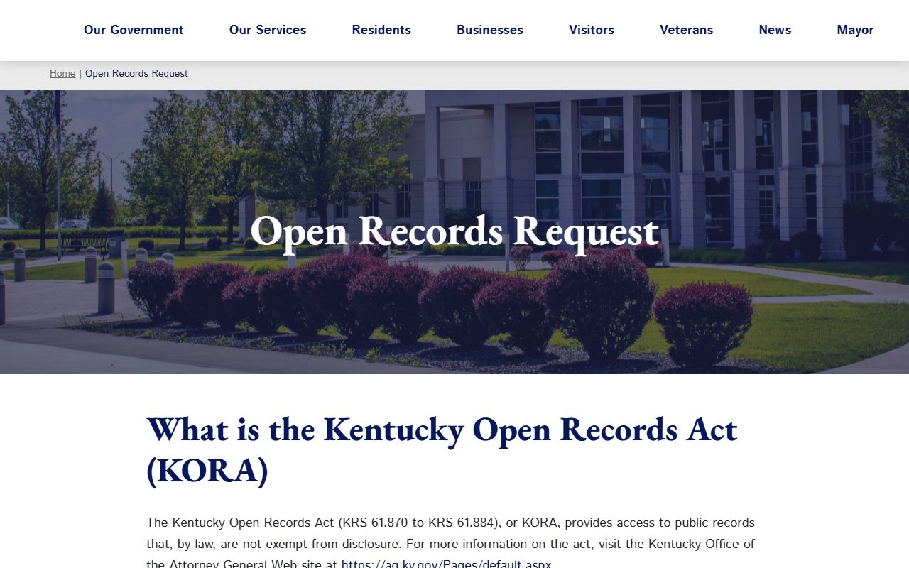 Boone County open records Background Check process