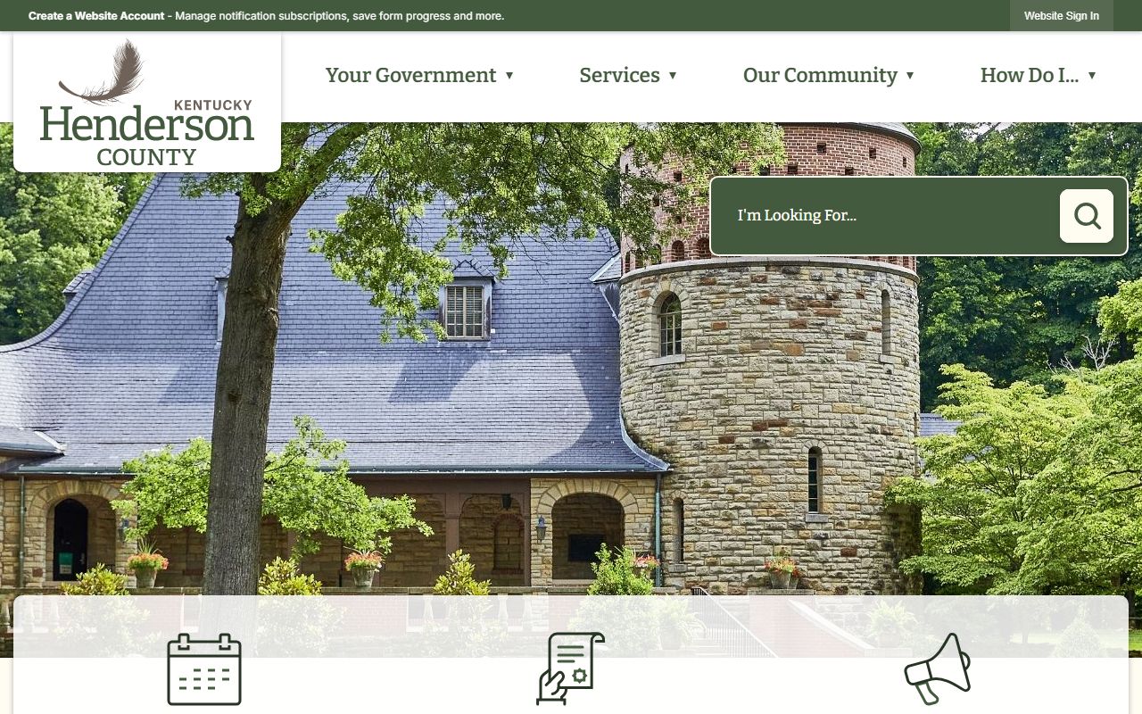 Henderson County Background Check resources on the government website