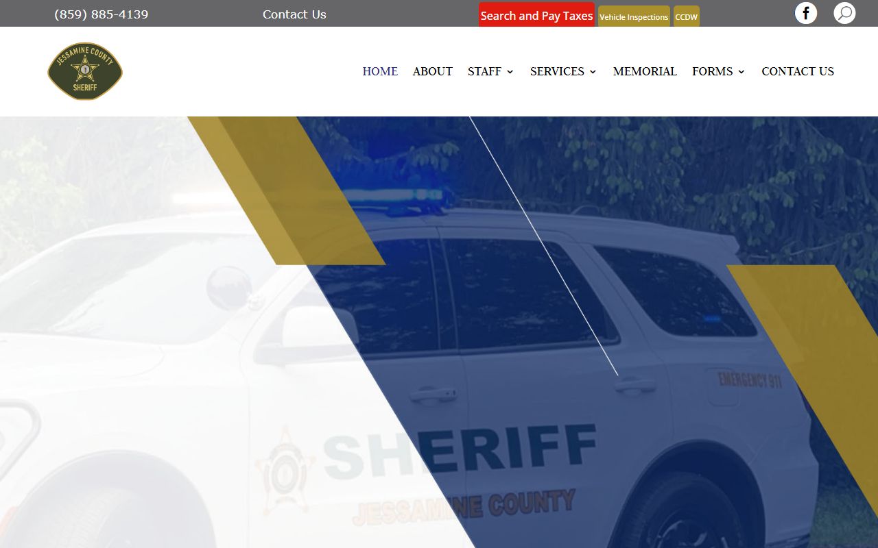 Jessamine County Background Check sheriff office in Nicholasville Kentucky