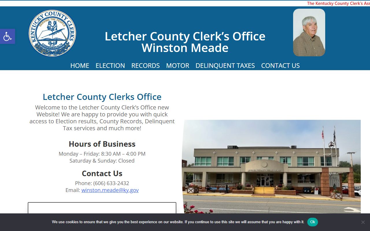Letcher County Background Check county clerk office